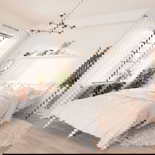 vidaXL Okvir za krevet od masivne borovine bijeli 140 x 190 cm Cijene