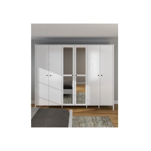 Hanah home drveni beli ormar frn 20020 Cene