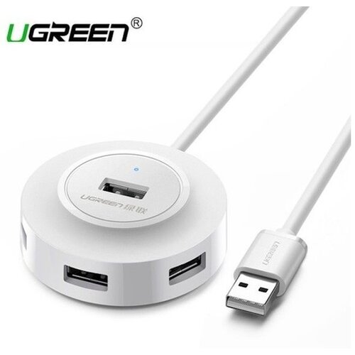 Ugreen USB 2.0 Hub 1/4 1m beli CR106 Cene