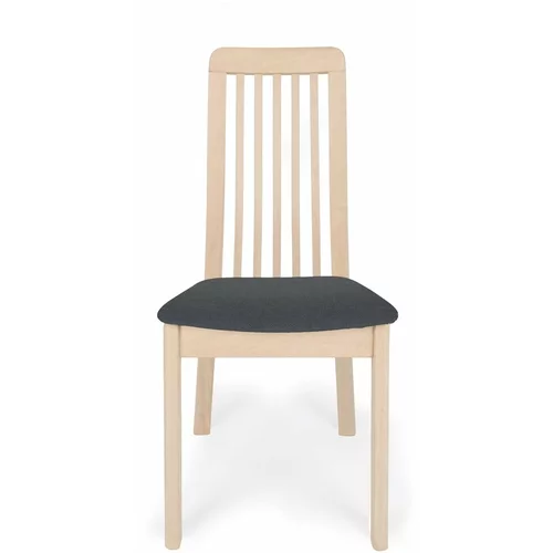 Hammel Furniture Crna/natur blagovaonska stolica od bukovog drveta Line -