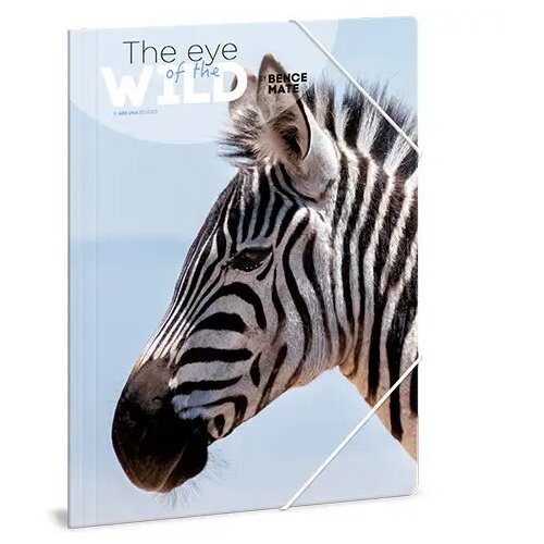 Ars Una mate bence the eyes of the wild - zebra A/4 gumena mapa Cene
