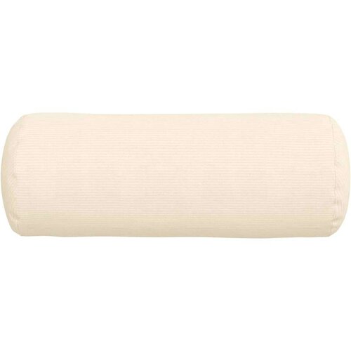 VidaXL valjkasti jastučići 2 pcs krema &amp;Oslash; 25 x 70 cm kordura tekstil Slike