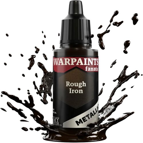 The Army Painter Warpaints Fanatic Metallic - Rough Iron Cene