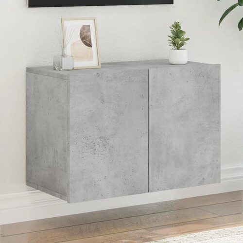 vidaXL Stenska TV omarica betonsko siva 60x30x41 cm Cene