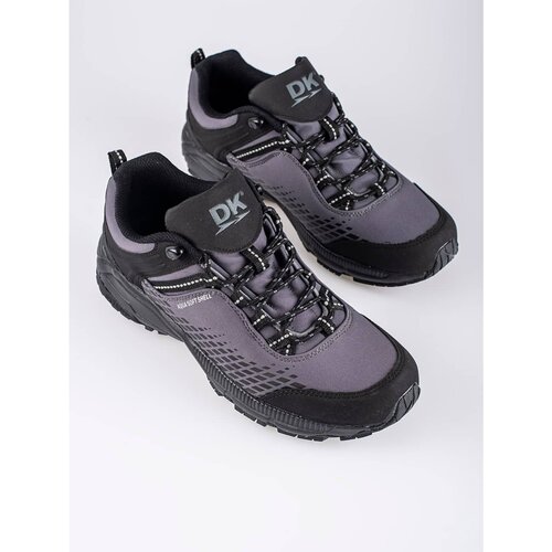 DK Men&amp;#039;s trekking shoes on a thick sole gray Slike