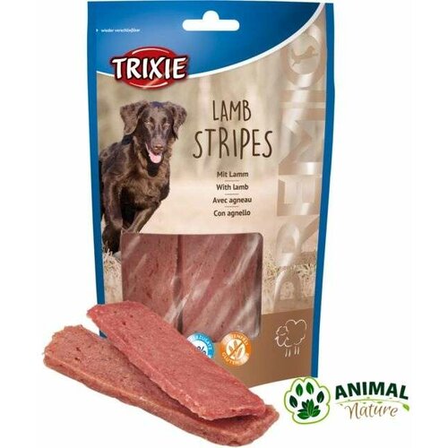 Trixie lamb stripes poslastice za pse od 90% jagnjetine Slike