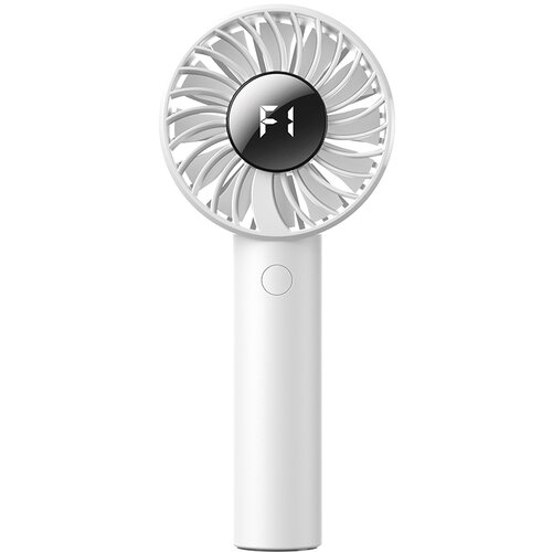 INF Prenosni ročni ventilator s 5 hitrostmi in digitalnim zaslonom White, (22157231) Slike