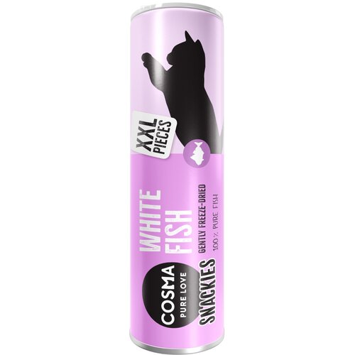  Varčno pakiranje 5 x Cosma Snackies XXL - Bela riba 90 g Cijene