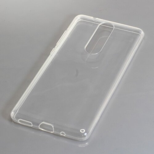 OTB silikonski ovitek za Nokia 5.1, prozoren Slike
