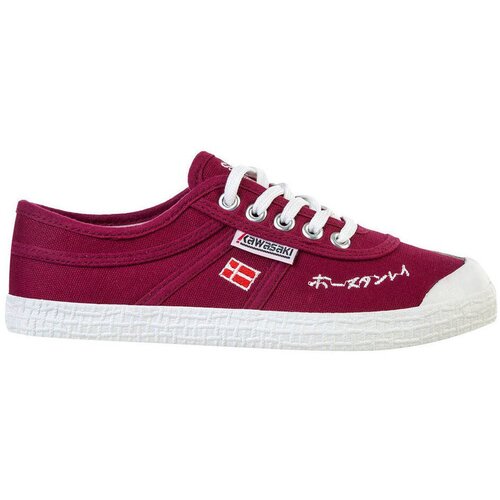 Kawasaki Modne superge Signature Canvas Shoe K202601 1001 Black Bordo Slike