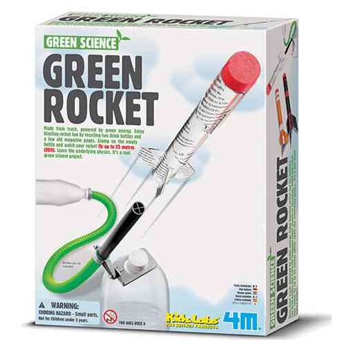 4M toys Zelena raketa set znanstvena igra Slike