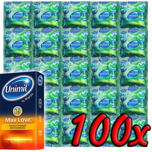 Ansell/Mates Unimil Max Love 100 pack Slike