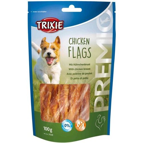 Trixie Poslastice za pse Premio flags Piletina 100g Cene