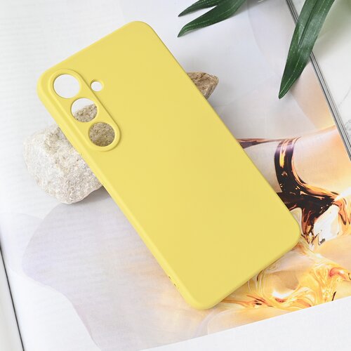 Teracell torbica Soft Velvet za Samsung S936B Galaxy S25 Plus zuta Cene