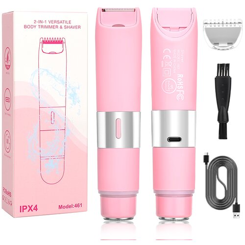 INF Električni odstranjevalec dlak – neboleč in učinkovit Pink, (21745679) Cene
