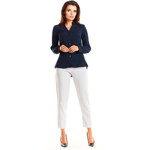 Infinite You Woman's Blouse M176 Navy Blue Cijene