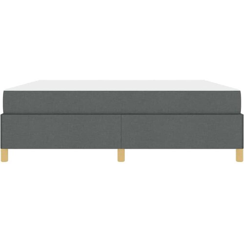  Krevetna konstrukcija Tamno siva 180 x 200 cm tkanina Slike
