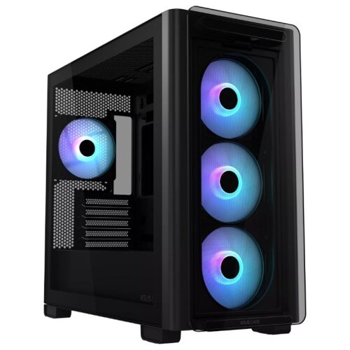 Asus A23 PLUS ARGB micro-ATX okno BTF črno ohi&scaron;je Cene