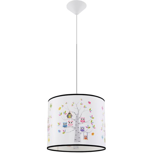 Sollux Lighting Sollux SL.1423 - Dečiji luster na kablu OWLS 1xE27/15W/230V prečnika 40 cm Cene