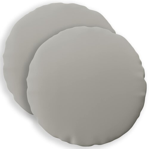  Presvlaka za jastuk 2 pcs HEERLEN Siva Ø 50 cm Poliester Cene