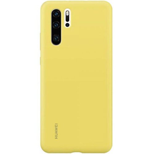 Huawei original silikonski ovitek za P30 Pro - rumen Slike
