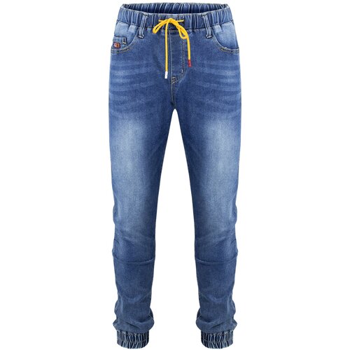 Pri Muške plave traperice i joggers s kravatama Cijene