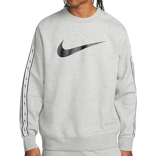Nike Majica siva / črna