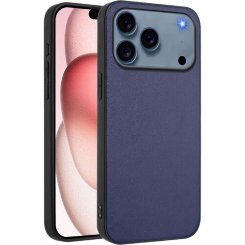 Chameleon Gumiran ovitek (TPUL Nude) za Apple iPhone 17 Pro, modra Slike