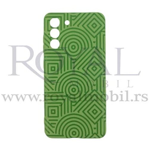  futrola soft print geometrik No9 za huawei p smart 2021 / Y7a zelena Slike