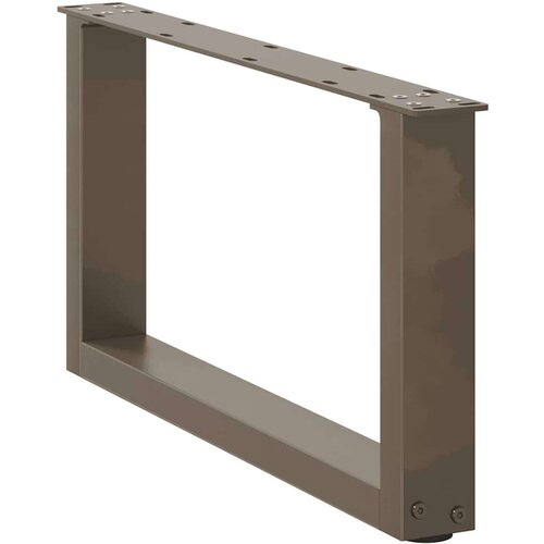  Noge za klub stolić U-oblik 2 kom Prirodni čelik 60 x (30-31) cm Čelik - Prirodna 60 x (30-31) cm 2 1 Slike