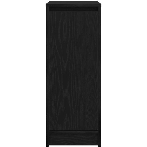  za cipele crni hrast 29,5x34x76 cm konstruiranog drva Slike