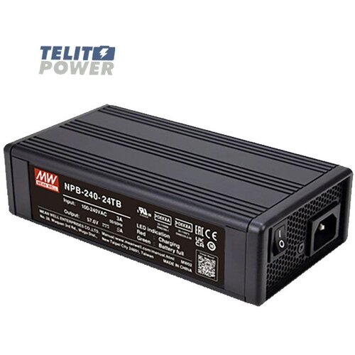 Mean Well Punjač akumulatora - Li-Ion baterija NPB-240-24TB 240W / 21-30.4V / 8A MEAN WELL Slike