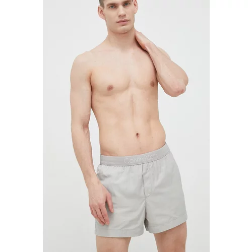 Calvin Klein Kratke hlače za kupanje boja: siva
