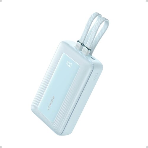 Anker Zolo Powerbank 10000 mAh, 30W z vgrajenima kabloma Modra Cene