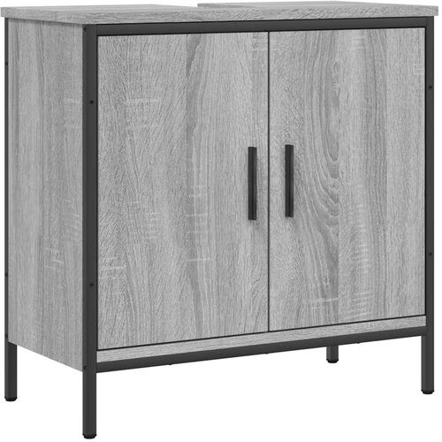 Maison Chic Omarica za umivalnik - Umivalniška omarica siva sonoma 60x30x60 cm inženirski les, (21758890) Cene
