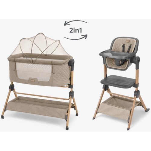 Kikka Boo Kolevka + hranilica set 2in1 Sleat Me Beige Cene