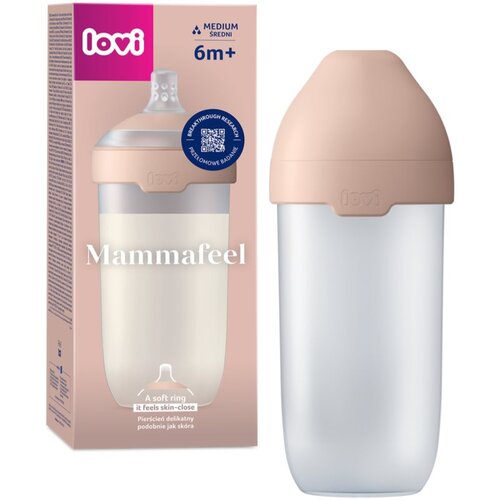Lovi Mammafeel Bottle 330ml steklenička za dojenčke 330 ml Slike