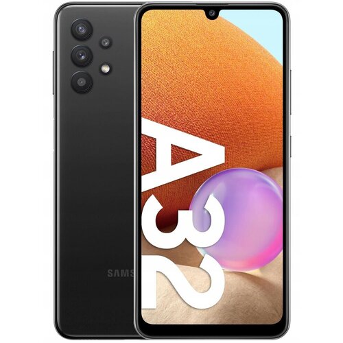Samsung refabrikovani mobilni telefon galaxy A32 4G, 6.4", 2400 x 1080, 90 hz, 64 mp, 20 mp, 4/128GB, crni Cene