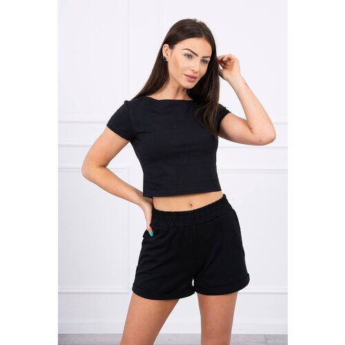 Kesi Cotton set with black shorts Slike