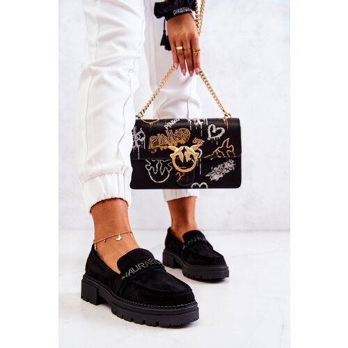 Gemre Suede Loafers Letters La.Fi Cene