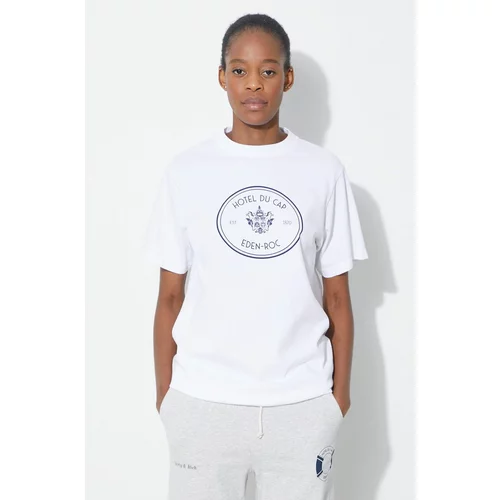 Sporty & Rich Pamučna majica Eden Crest T Shirt boja: bijela, s tiskom, TS1074WH