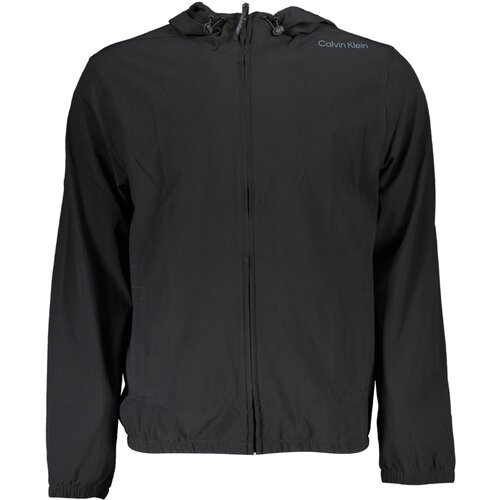Calvin Klein MEN&amp;amp;#39;S BLACK ZIPPED SWEATSHIRT Slike