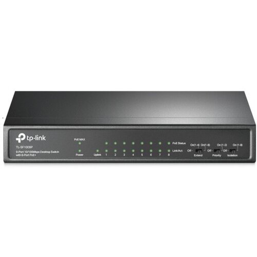 Tp-link SF1009P desktop poe switch 9 porta Slike