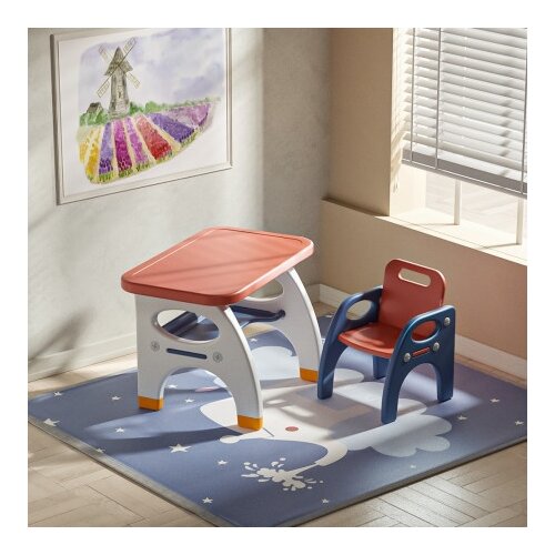Feelkids Komplet: sto + stolica za decu - Teget / crvena ( 20701 ) Cene