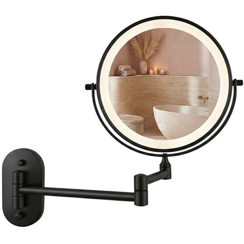 REA Bath Ogledalo LED Glow Black Slike