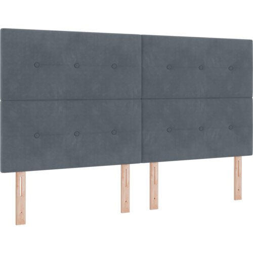  LED Uzglavlje Tamno Sivo 90 cm Bar&amp;scaron;un Slike