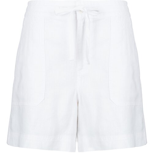 Polo Ralph Lauren Kratke hlače & Bermuda LINEN WOVEN-SHORTS Bela Cene