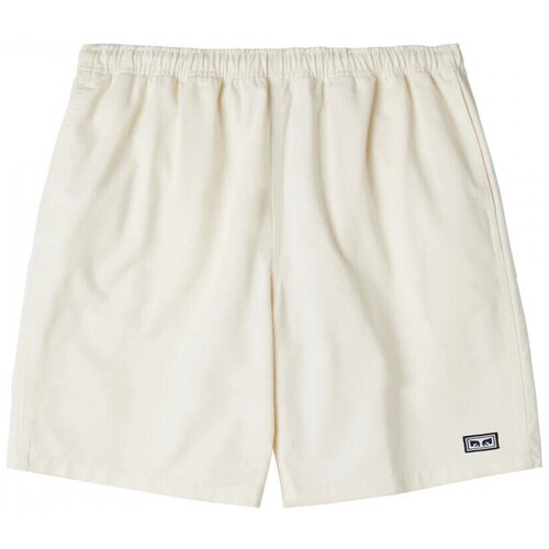 Obey Kratke hlače &amp;amp; Bermuda Easy relaxed twill short Bež Slike