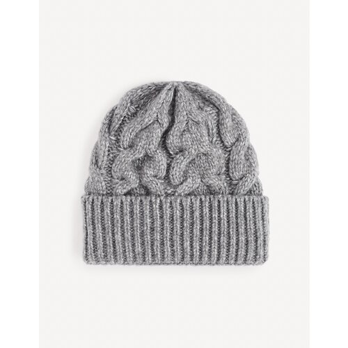 Celio Knitted Beanie Fibeasnow - Men's Cene
