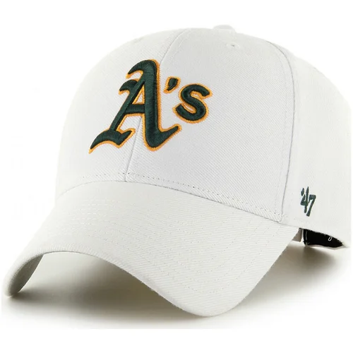 47 Brand Kape s šiltom Cap mlb oakland athletics mvp Bela